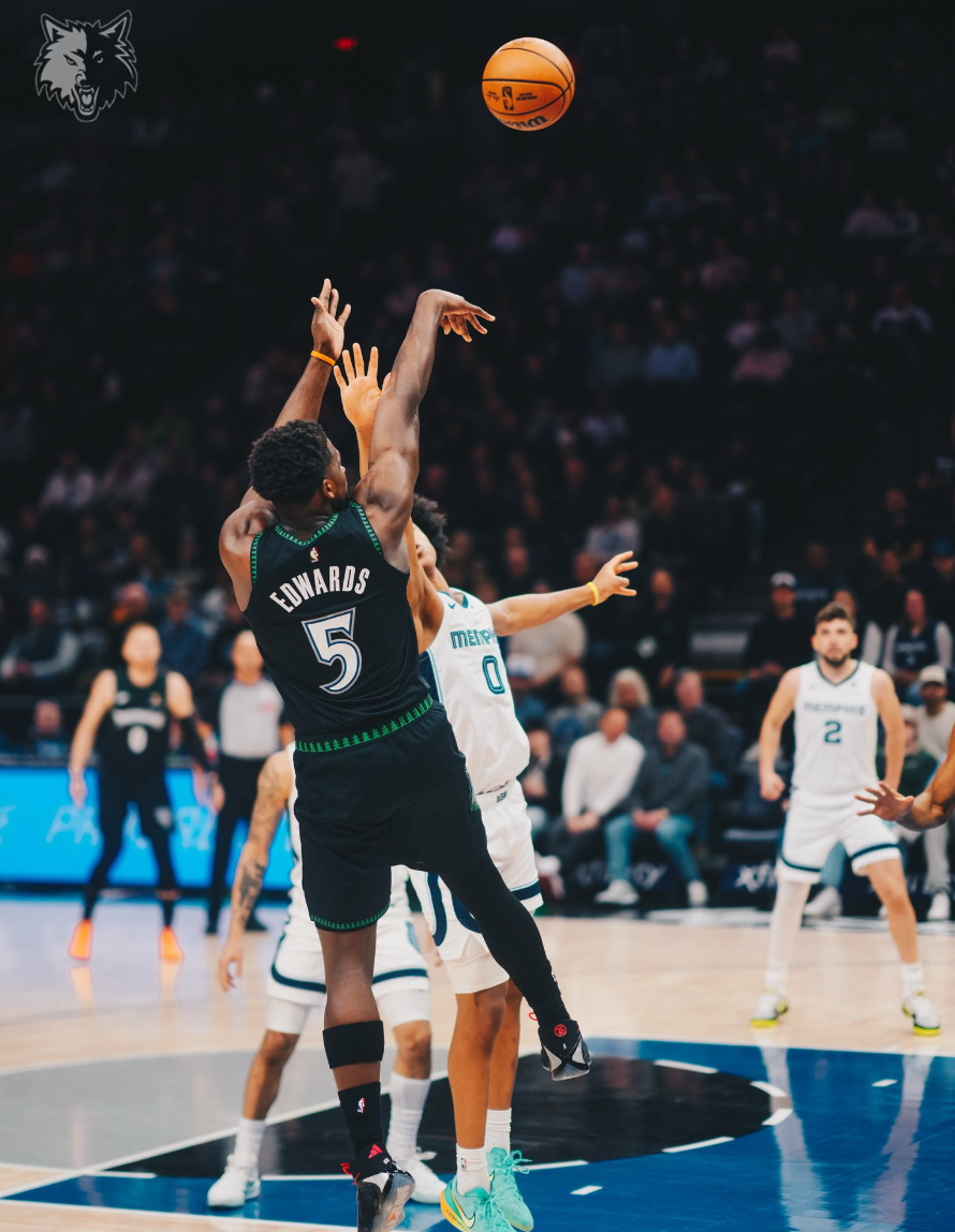 乐鱼官网-末节13分+决胜两罚!爱德华轰41+6+5断1帽 助森林狼稳住西区第四